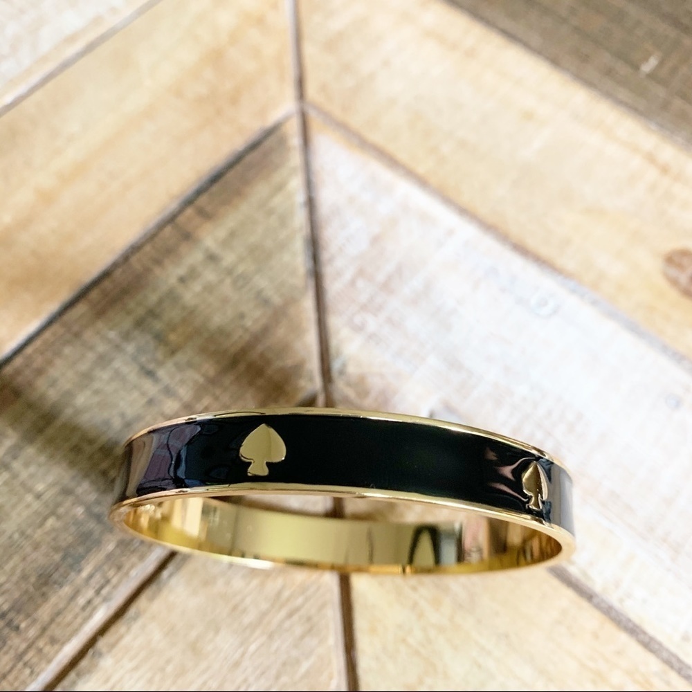 Kate Spade Black Enamel Bracelet - Picture 2 of 5